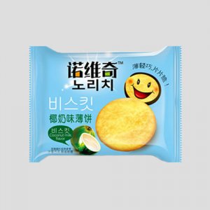 諾維奇椰奶味薄餅小包裝