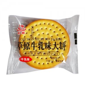 利群草原牛乳味大餅干散裝稱重