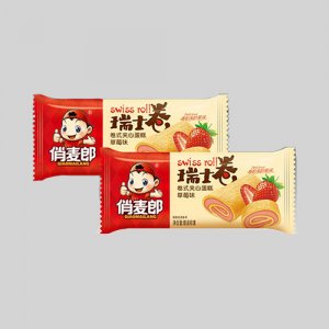 俏麥郎瑞士卷草莓味