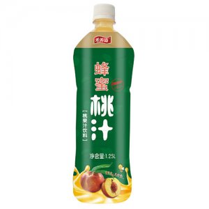 禾養道蜂蜜桃汁飲料1.25L
