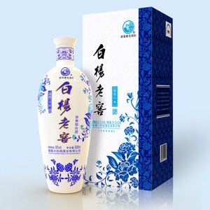 白楊酒藍瓷十年老窖