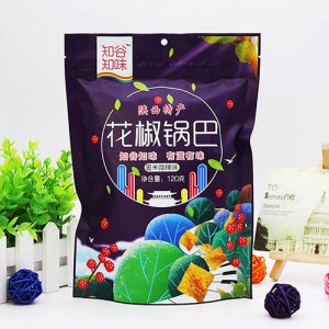知谷知味花椒鍋巴黑米微辣味120g