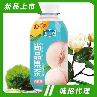 伯蘭頓尚品果茶檸檬茶飲料白桃味450ml