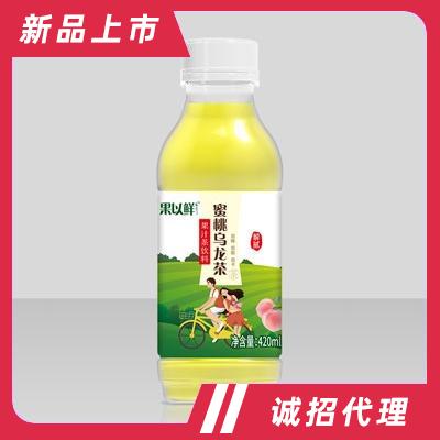 果以鮮蜜桃烏龍茶果汁茶飲料夏季茶飲料招商