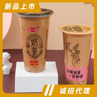 夏之星杯裝港式奶茶飲品410ml