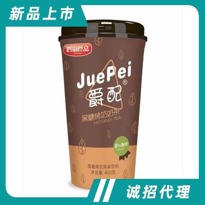 恩海爵配黑糖烤奶奶茶風味飲料杯裝400克