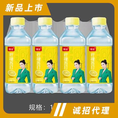 錦業檸檬蘇打無氣蘇打果味飲料375ml×12瓶