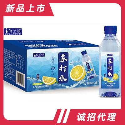 伯蘭頓蘇打水檸檬味360mlx24