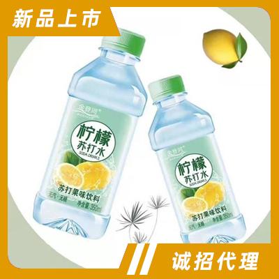 金登河無糖無氣檸檬蘇打水果味飲料350ml