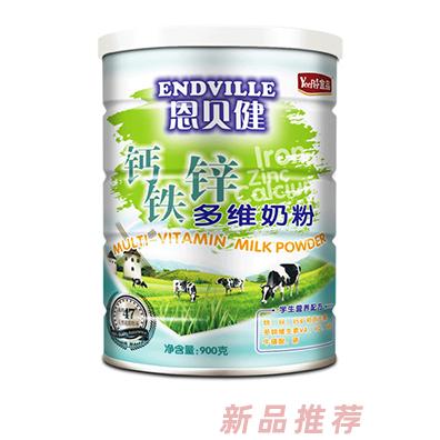 恩貝健鈣鐵鋅多維奶粉