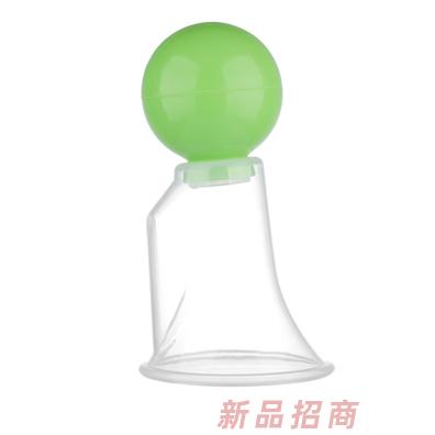 萌嘟嘟簡易吸奶器綠色