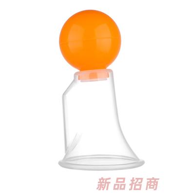 萌嘟嘟簡(jiǎn)易吸奶器橙色