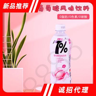 天聚福7%白桃味葡萄糖風味飲料