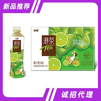 臻趣港茶泰式青檸茶飲料500ml×15瓶