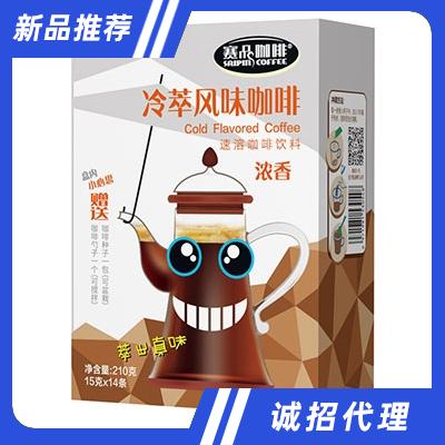 賽品咖啡冷萃濃香速溶咖啡210g