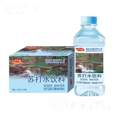 懷慶福無汽蘇打水果味飲料350ml×24