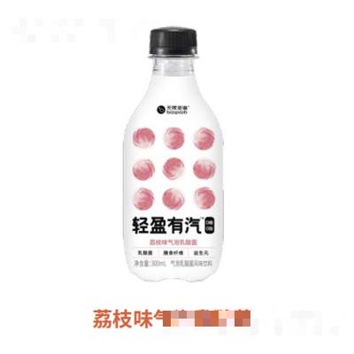 輕盈有汽氣泡乳酸菌夏季冷飲荔枝味碳酸飲料乳飲品