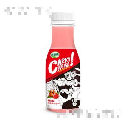綠思康carry榮耀瓜拉納風味飲料草莓味