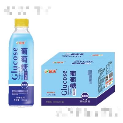 途樂葡萄糖補水液葡萄480mlx15瓶