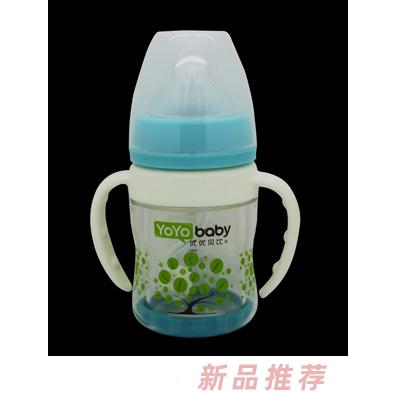 優優貝比120ml 防爆晶鉆玻璃奶瓶
