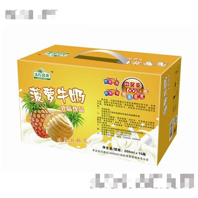 太行巖井菠蘿牛奶260ml×15瓶