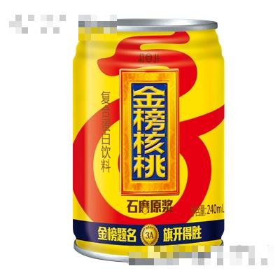 金榜核桃石磨原漿240ml