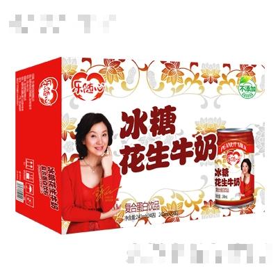 樂隨心冰糖花生牛奶240ml箱裝