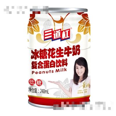 三道杠冰糖花生牛奶240ml