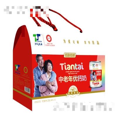 天太乳業(yè)中老年優(yōu)鈣奶240mlX12