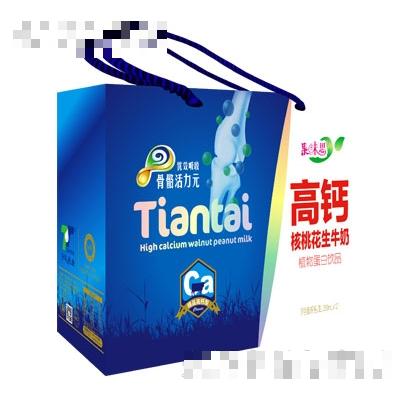 果味思高鈣核桃花生乳250mlX12