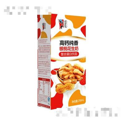 高鈣純香核桃花生奶250ml