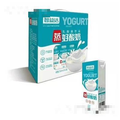 智益達蒸酸奶乳酸菌箱裝250ml×12