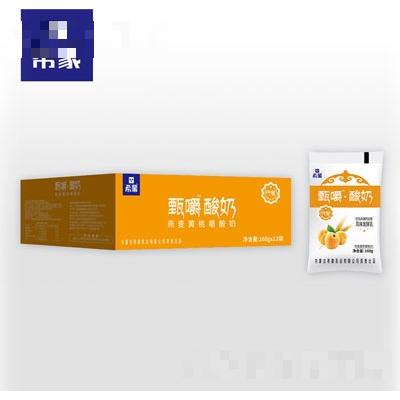 希蒙袋裝甄嚼酸奶（黃桃燕麥）
