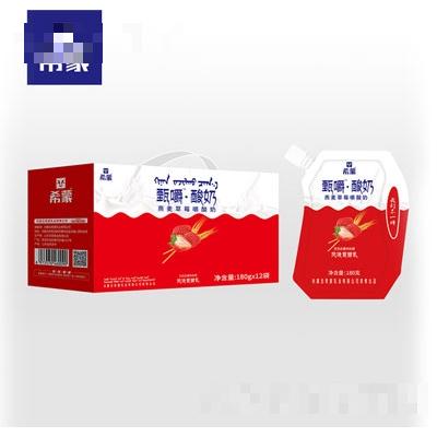希蒙愛克林裝甄嚼酸奶（草莓燕麥）