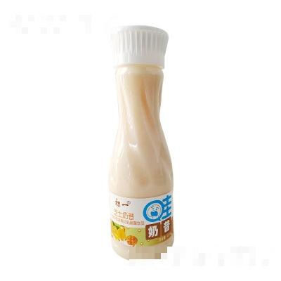 初一芝士奶昔芒果味椰果果粒乳酸菌飲品420ml