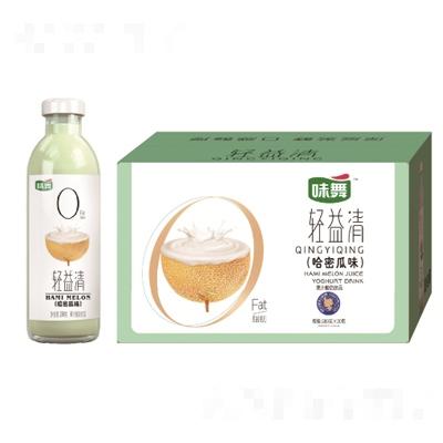 味舞輕益清哈密瓜果汁酸奶飲品280克×6瓶