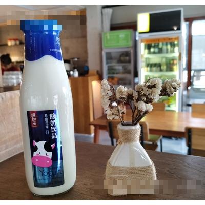 緣如玉希臘風味酸奶飲品818ml瓶裝