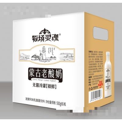 牧場靈魂蒙古老酸奶930gX6瓶