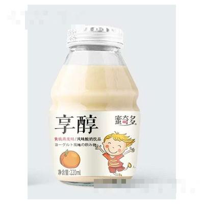 蜜奇多風(fēng)味酸奶飲品黃桃燕麥味220ml