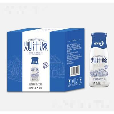 燦汁源發酵酸奶飲品1LX6