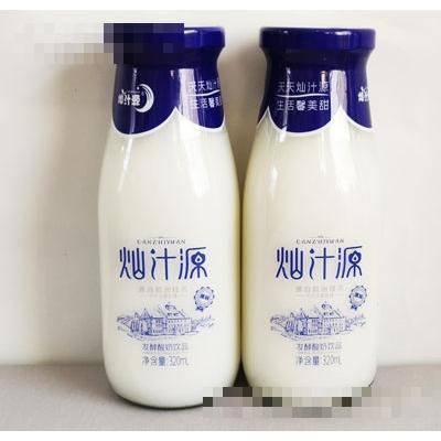 燦汁源發酵酸奶飲品320ml（瓶裝）