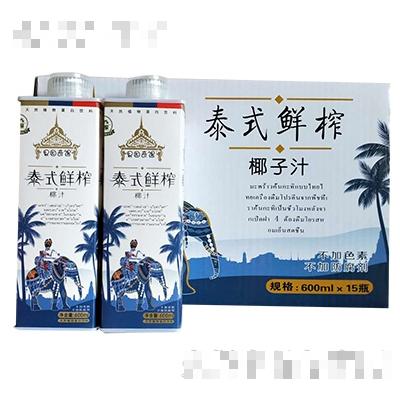 果園奇遇泰式鮮榨椰子汁600x15瓶