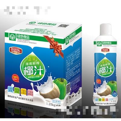 芭芭樂·綠色食品海南鮮榨椰汁（箱）