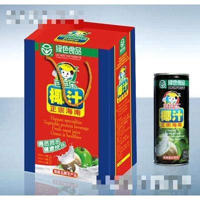 芭芭樂·綠色食品正宗椰汁245mlX12