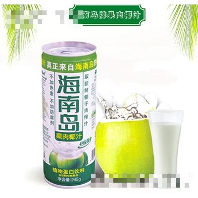 海南島牌果肉椰汁245g