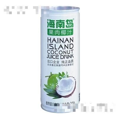 海南島果肉椰汁245g