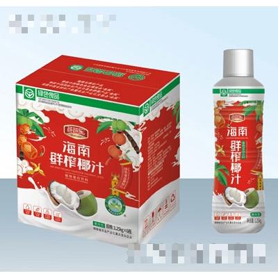 芭芭樂海南鮮榨椰汁1.25kgX6