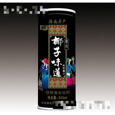 鷹航果肉鮮榨椰汁245ml
