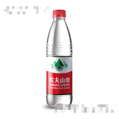農(nóng)夫山泉飲用天然水550ml