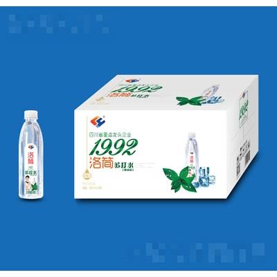 聰旺洛簡蘇打水飲料薄荷味350mlX24